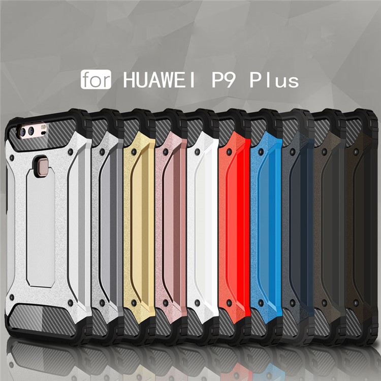 Armor PC TPU Phone Shell for Huawei P9 Plus - Bronze-2