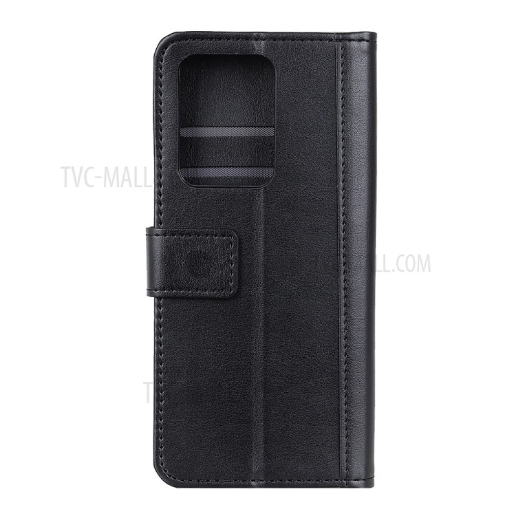 PU Leather with Wallet Stand Protection Cover for Honor X10 5G - Black-2