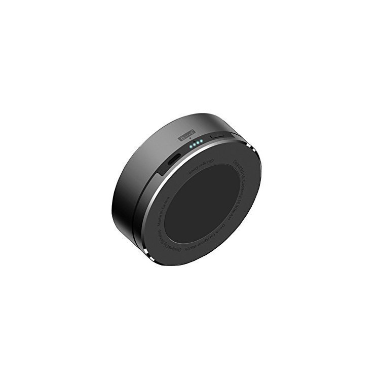 3 in 1 Aluminium Alloy Charging Dock + Power Bank + Storage Case for Apple Watch - Black-2