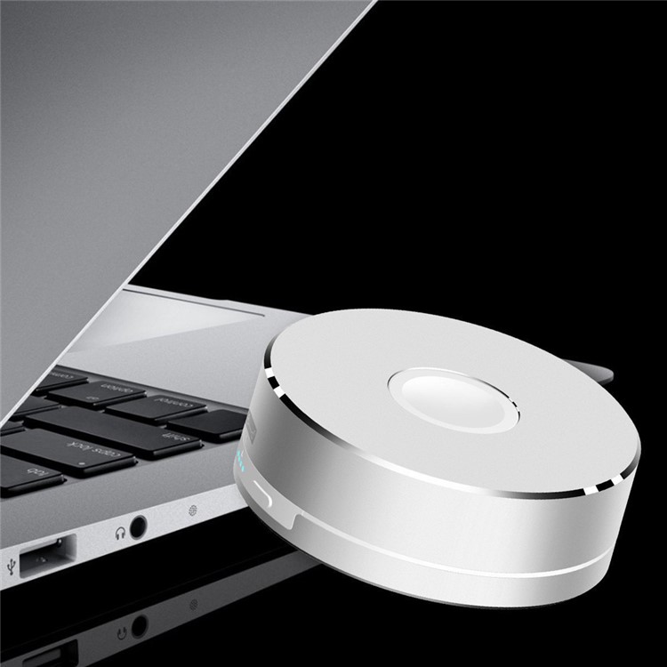 3 in 1 Aluminium Alloy Charging Dock + Power Bank + Storage Case for Apple Watch - Silver Color-6