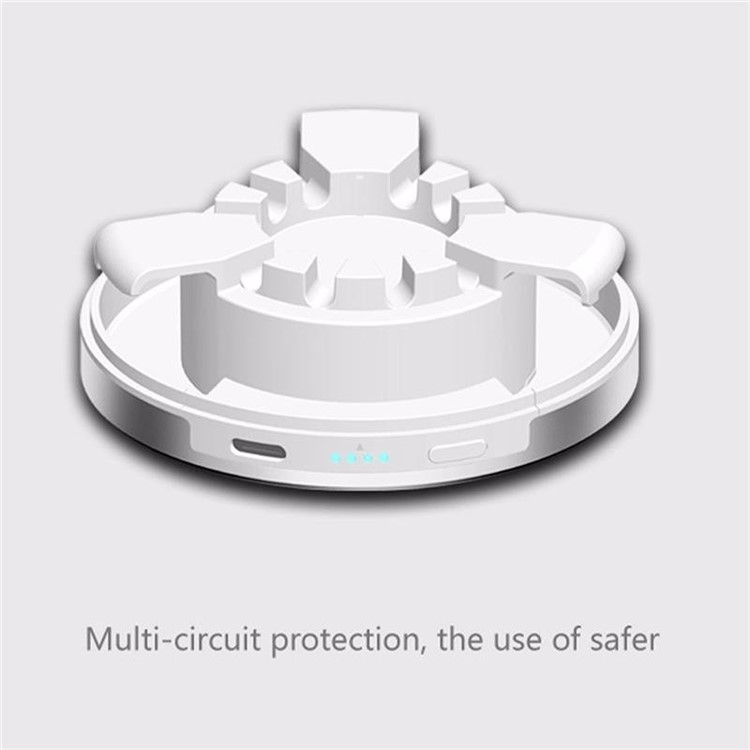 3 in 1 Aluminium Alloy Charging Dock + Power Bank + Storage Case for Apple Watch - Silver Color-8