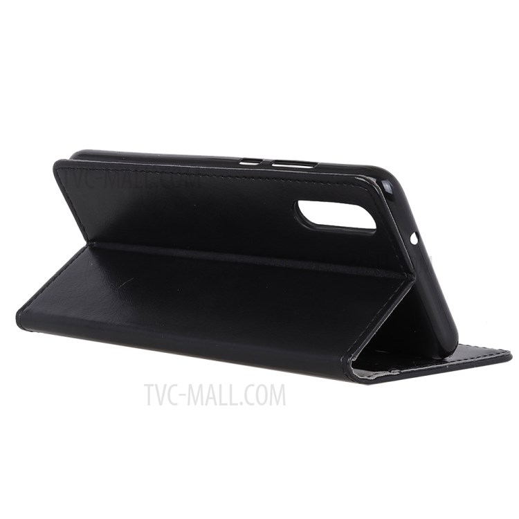 Wallet Leather Stand Case for Huawei Y8p/Enjoy 10s - Black-4