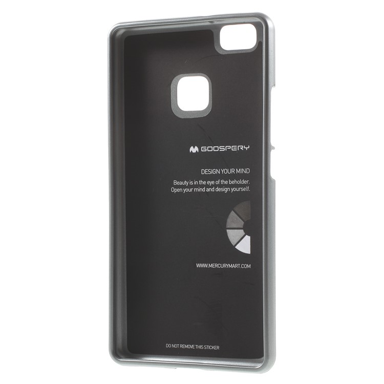 MERCURY GOOSPERY i JELLY Metallic TPU Shell for Huawei P9 Lite - Grey-3