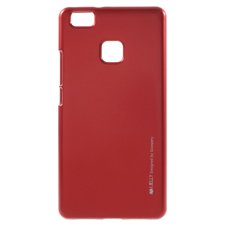 MERCURY GOOSPERY i JELLY Metallic TPU Cover Case for Huawei P9 Lite - Red-1