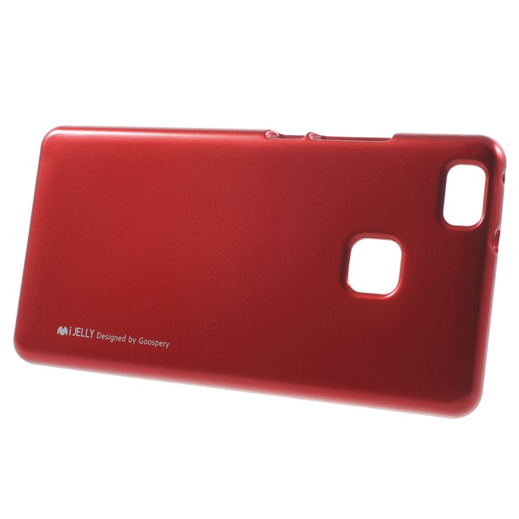 MERCURY GOOSPERY i JELLY Metallic TPU Cover Case for Huawei P9 Lite - Red-2