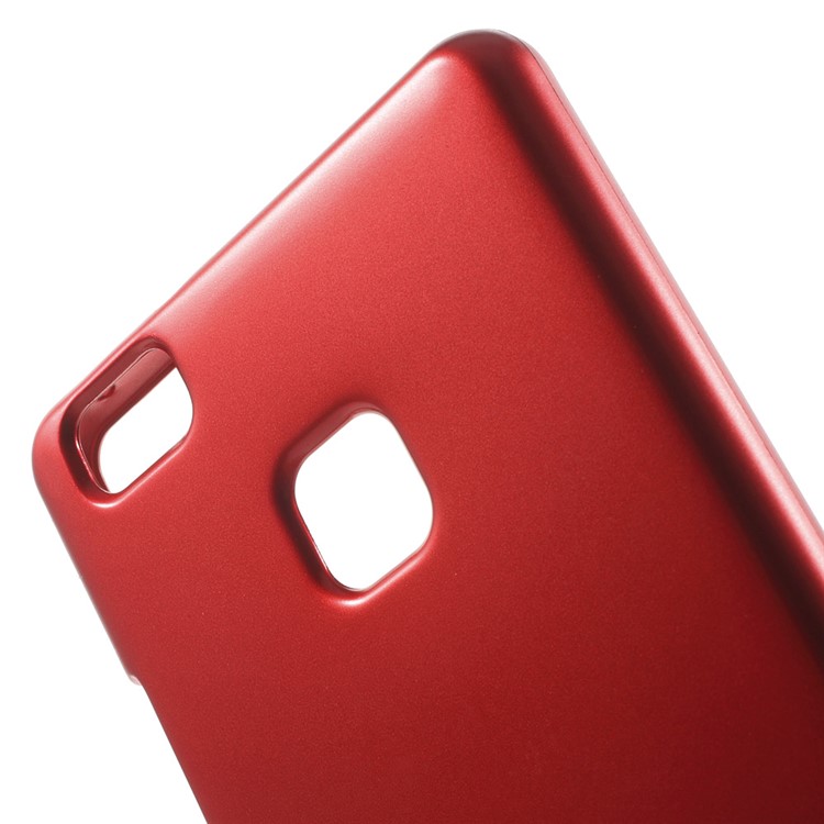 MERCURY GOOSPERY i JELLY Metallic TPU Cover Case for Huawei P9 Lite - Red-4