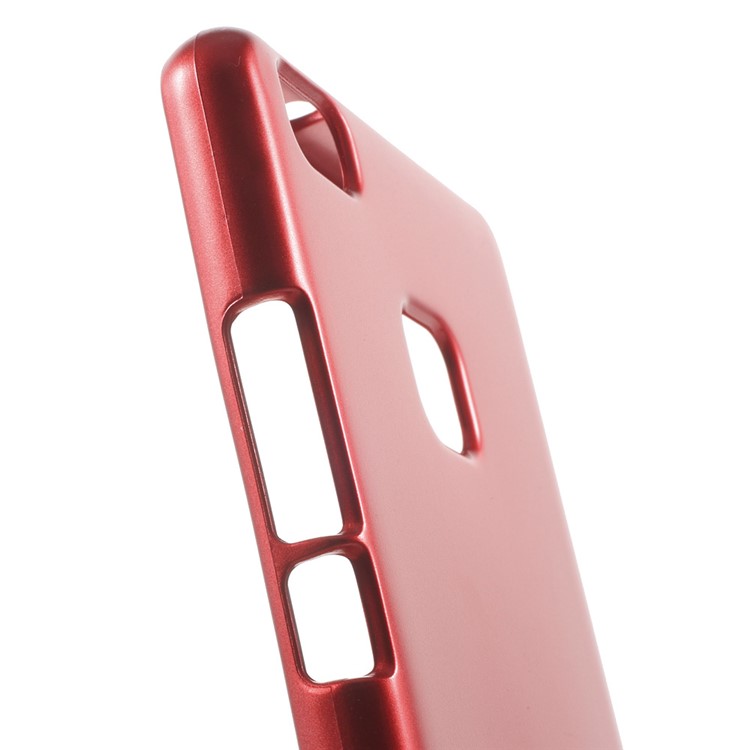 MERCURY GOOSPERY i JELLY Metallic TPU Cover Case for Huawei P9 Lite - Red-5
