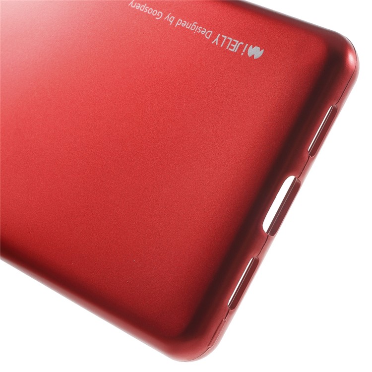 MERCURY GOOSPERY i JELLY Metallic TPU Cover Case for Huawei P9 Lite - Red-6