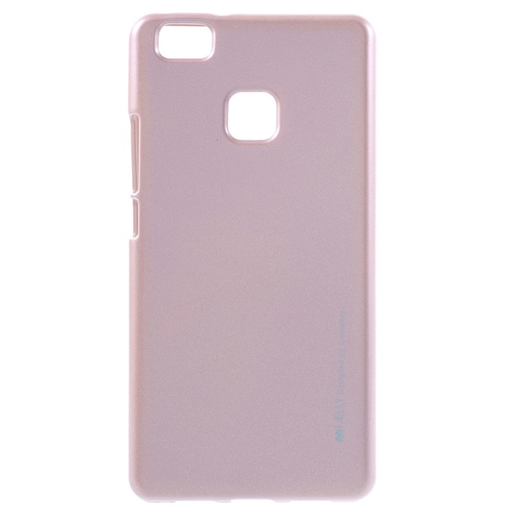 MERCURY GOOSPERY i JELLY Metallic TPU Back Case for Huawei P9 Lite - Rose Gold-1