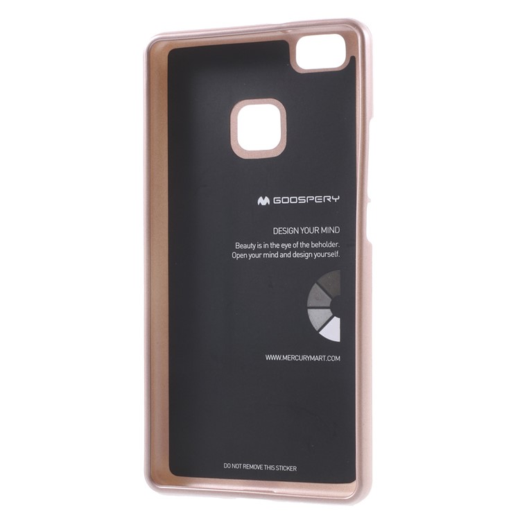 MERCURY GOOSPERY i JELLY Metallic TPU Back Case for Huawei P9 Lite - Rose Gold-3