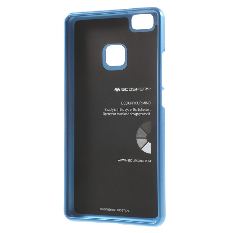 MERCURY GOOSPERY i JELLY Metallic TPU Shell Case Cover for Huawei P9 Lite - Blue-3