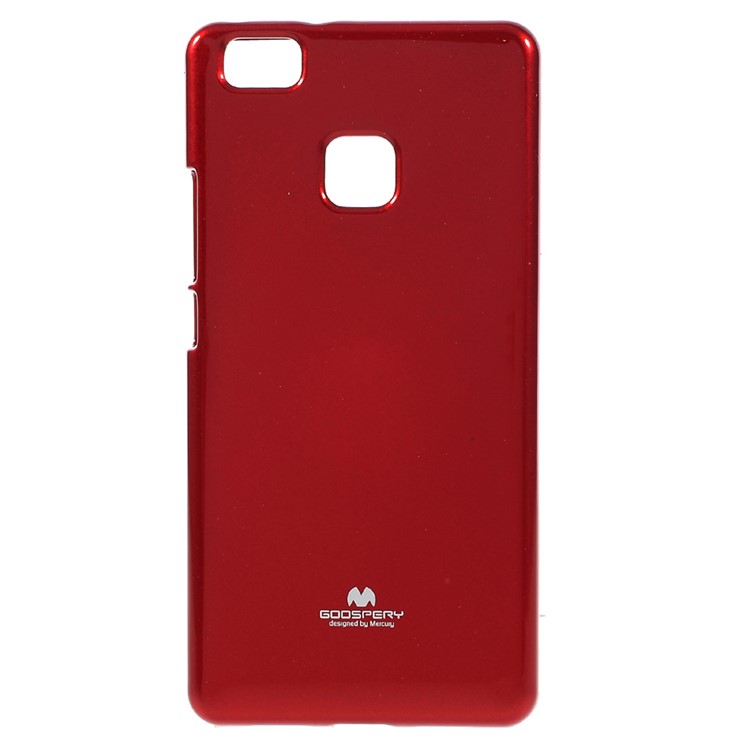 MERCURY GOOSPERY Glitter Powder TPU Gel Cover for Huawei P9 Lite / G9 Lite - Red-1