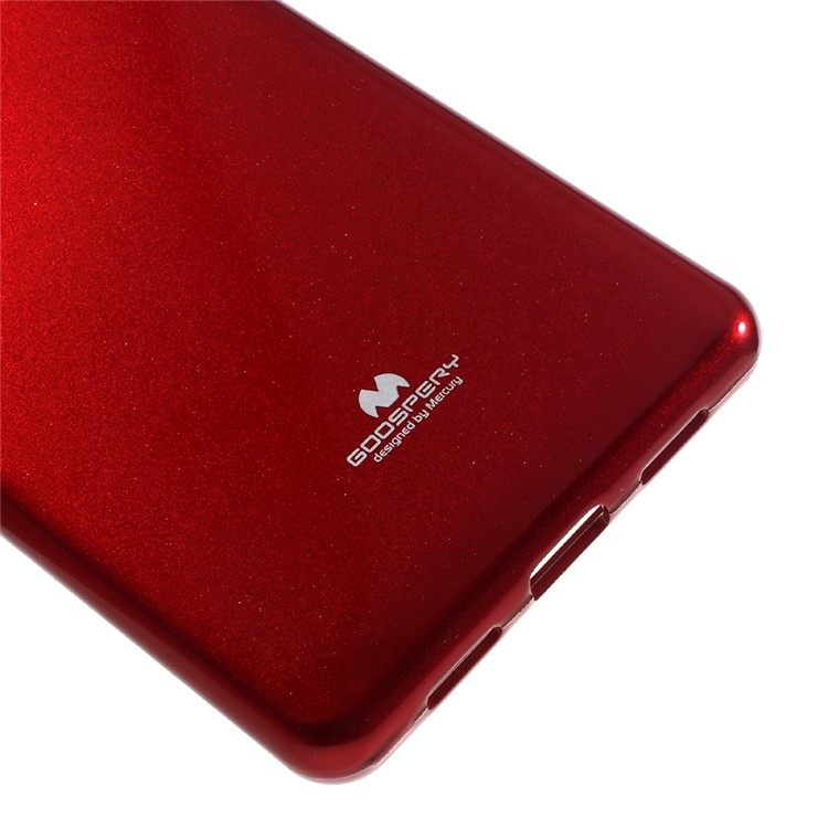 MERCURY GOOSPERY Glitter Powder TPU Gel Cover for Huawei P9 Lite / G9 Lite - Red-4