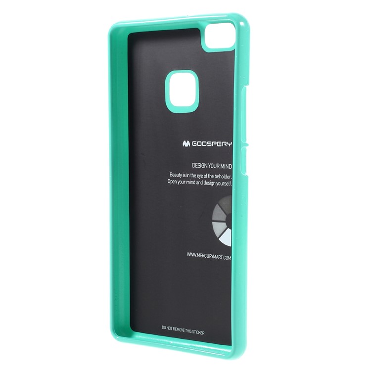 MERCURY GOOSPERY Glitter Powder Soft TPU Rückwand für Huawei P9 Lite / G9 Lite - Baby blau-2