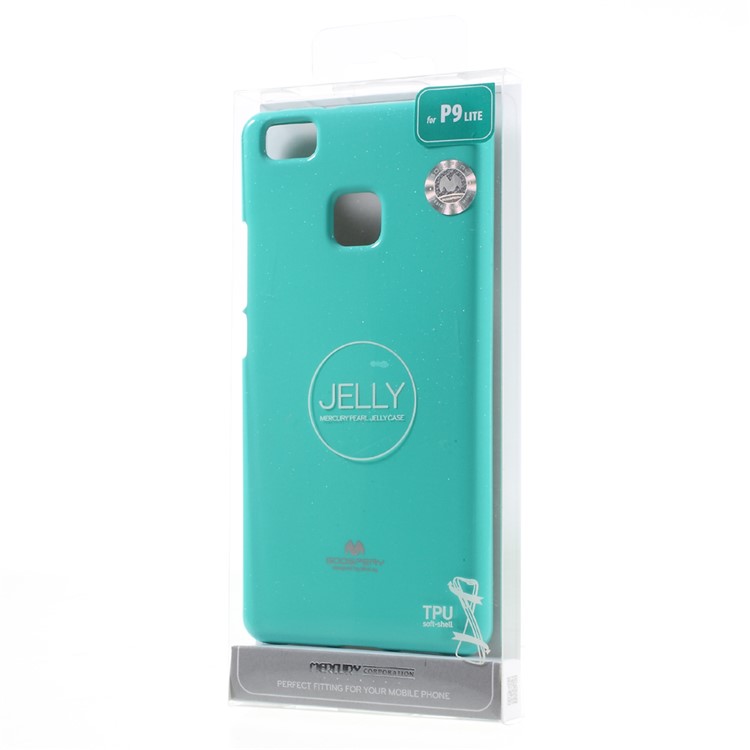 MERCURY GOOSPERY Glitter Powder Soft TPU Rückwand für Huawei P9 Lite / G9 Lite - Baby blau-6