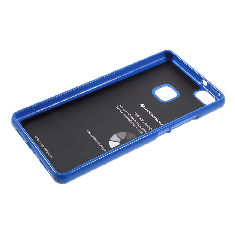 MERCURY GOOSPERY Glitter Powder TPU Phone Cover for Huawei P9 Lite / G9 Lite - Dark Blue-5