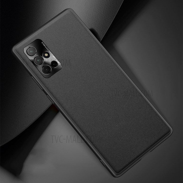 FUKELAI Phone Case Shell with Camera Covering for Huawei Honor 30S - Black-1