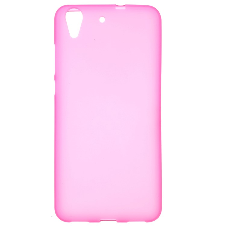 Double-sided Frosted TPU Phone Case for Huawei Honor 5A - Rose-1