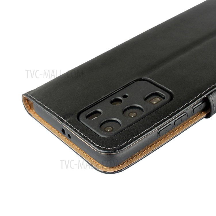 Copertura Del Telefono Mobile In Vera Pelle Basamento Portafoglio Per Huawei P40 Pro-10