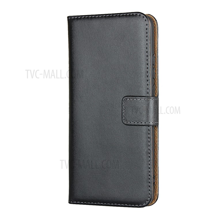 Genuine Leather Stand Wallet Mobile Phone Cover for Huawei P40 Pro-2