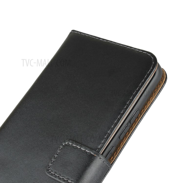 Genuine Leather Stand Wallet Mobile Phone Cover for Huawei P40 Pro-7