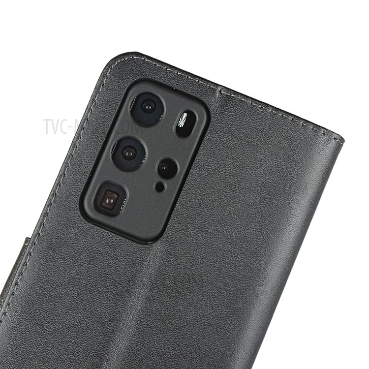 Copertura Del Telefono Mobile In Vera Pelle Basamento Portafoglio Per Huawei P40 Pro-8