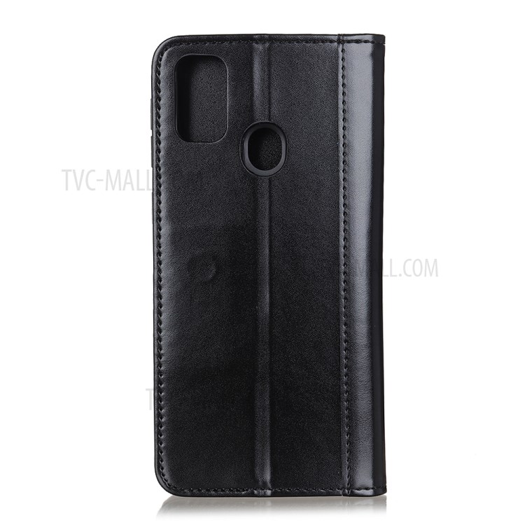 Auto-absorbed Split Leather with Wallet Case for Honor 9X Lite - Black-7