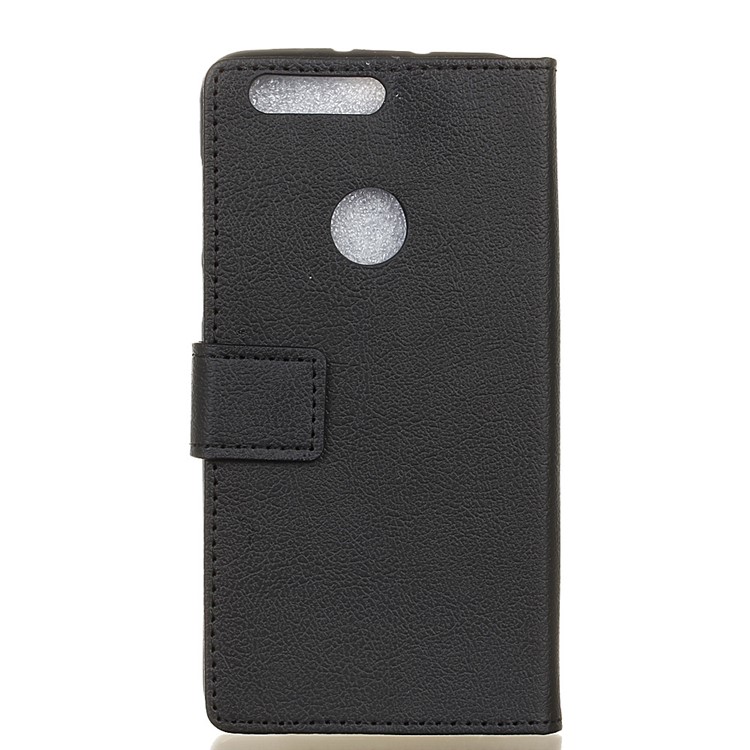Wallet Leather Stand Case for Huawei Honor 8 - Black-2