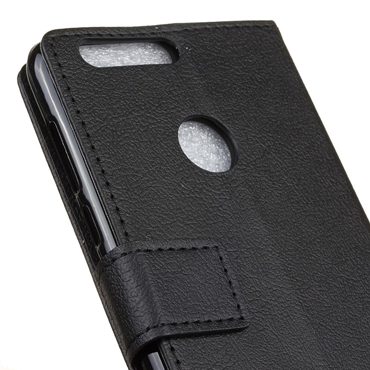 Wallet Leather Stand Case for Huawei Honor 8 - Black-7