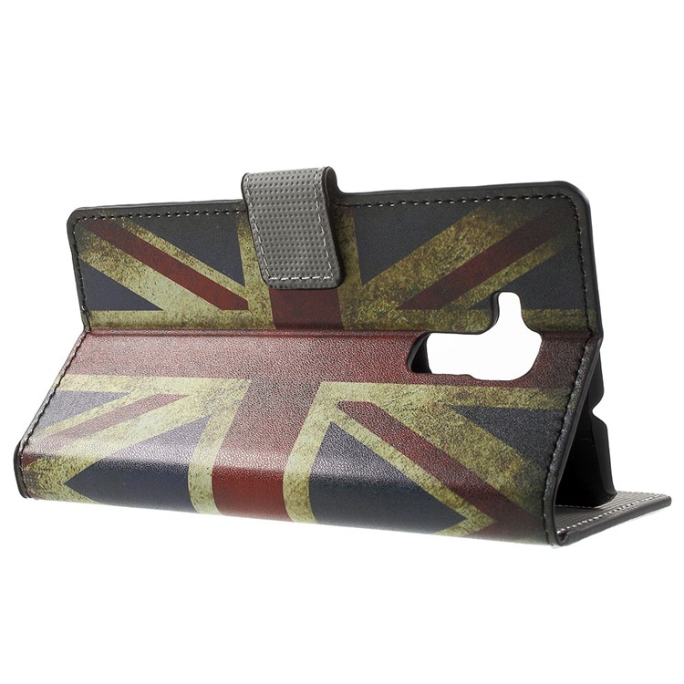 PU Leather Stand Case for Huawei Honor 5c / GT3 - Vintage UK Flag-3
