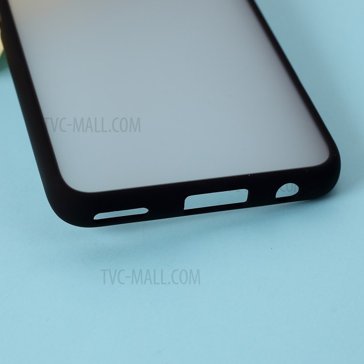 Caso Mate De La PC + TPU Con La Cubierta De La Cámara De Diapositivas Para Huawei Nova 7 SE / P40 Lite 5G - Negro-4