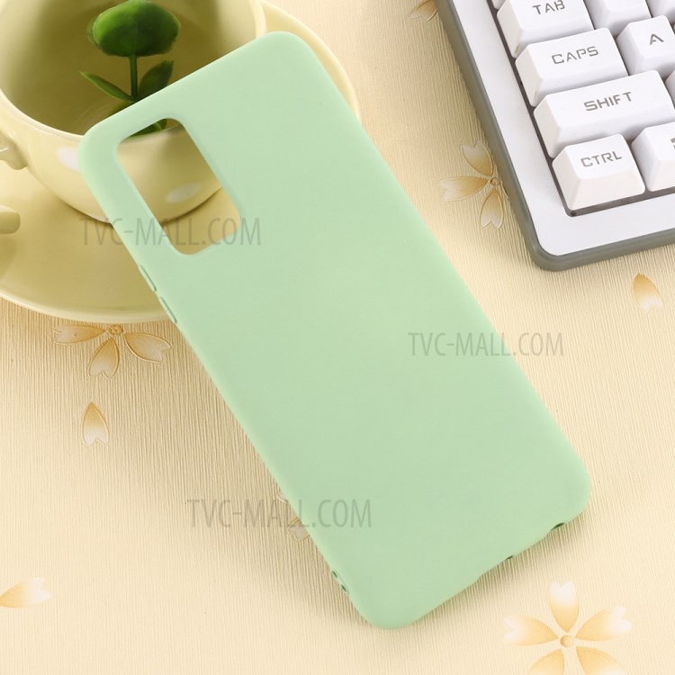Soft Liquid Silicone Back Mobile Phone Cover for Honor Play 4T Pro - Green-5