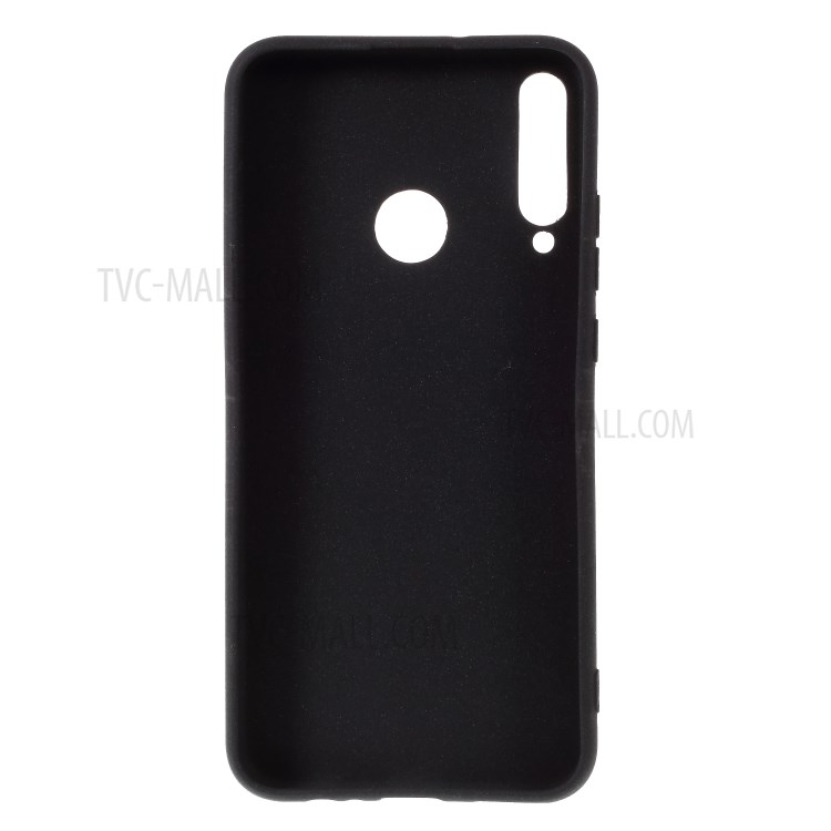 Double Face Softphone TPU Mat Cas Pour Huawei P40 Lite E / Y7P - Noir-3