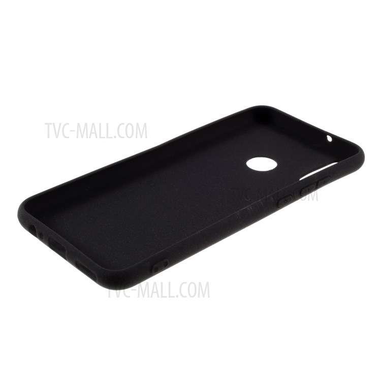 Double Face Softphone TPU Mat Cas Pour Huawei P40 Lite E / Y7P - Noir-7