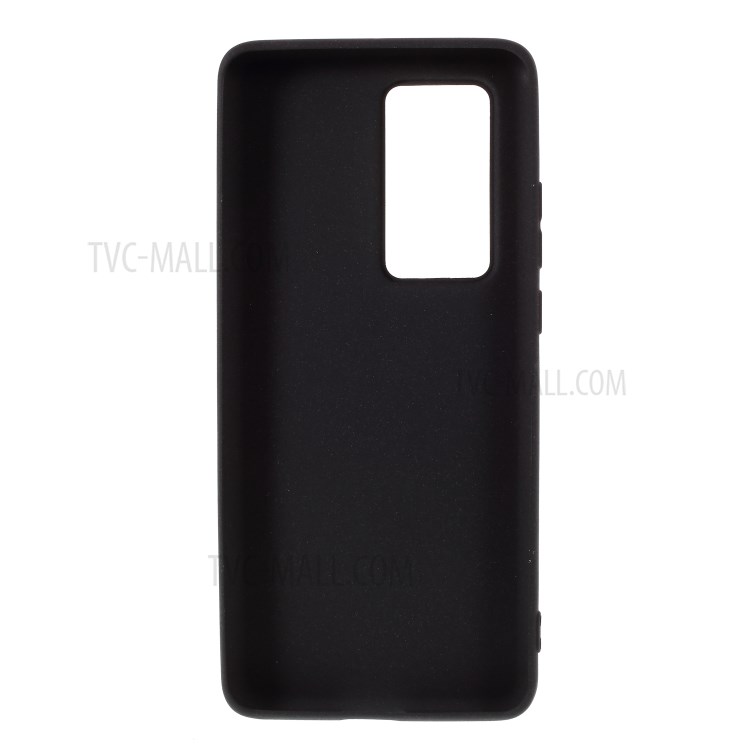 Double Face Boîtier TPU Mat Pour P40 Pro Huawei - Noir-3
