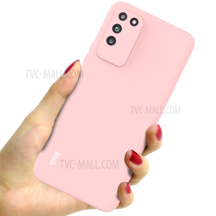 IMAK UC-2 Skin Feeling Color Soft Phone Cover for Honor X10 5G - Pink-3