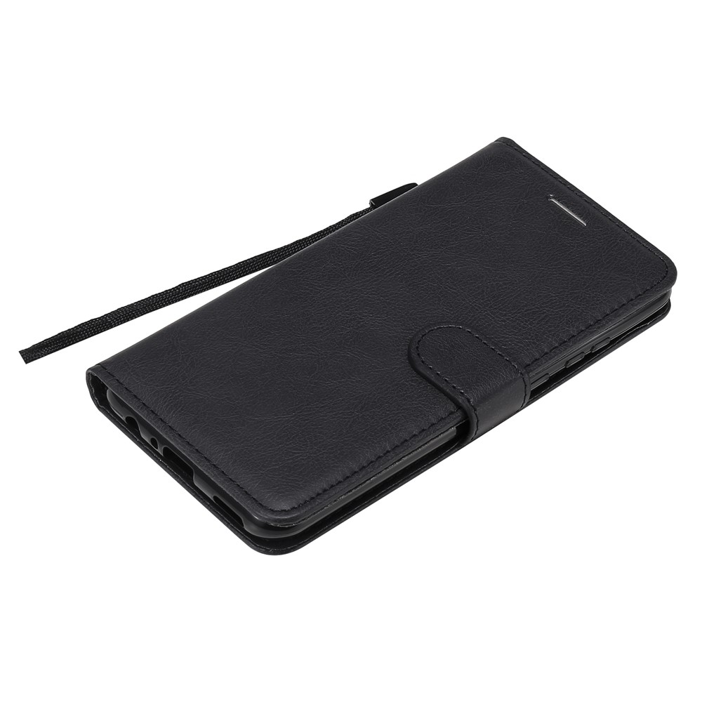 Carteira De Couro Caso De Telefone Suporte Para P Huawei Smart 2020 - Preto-5