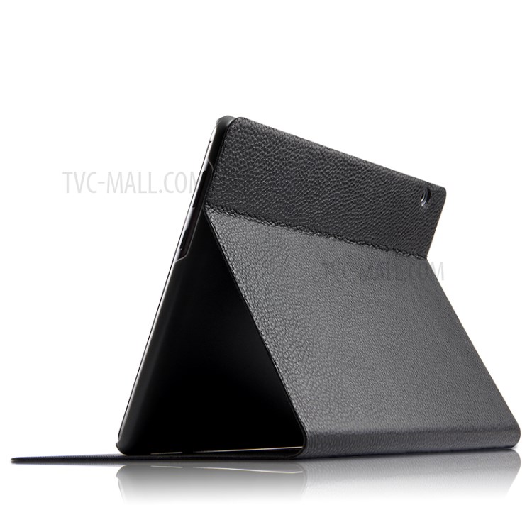 Top Layer Cowhide Leather Stand Case for Honor Play Pad 5 10.1-inch-4