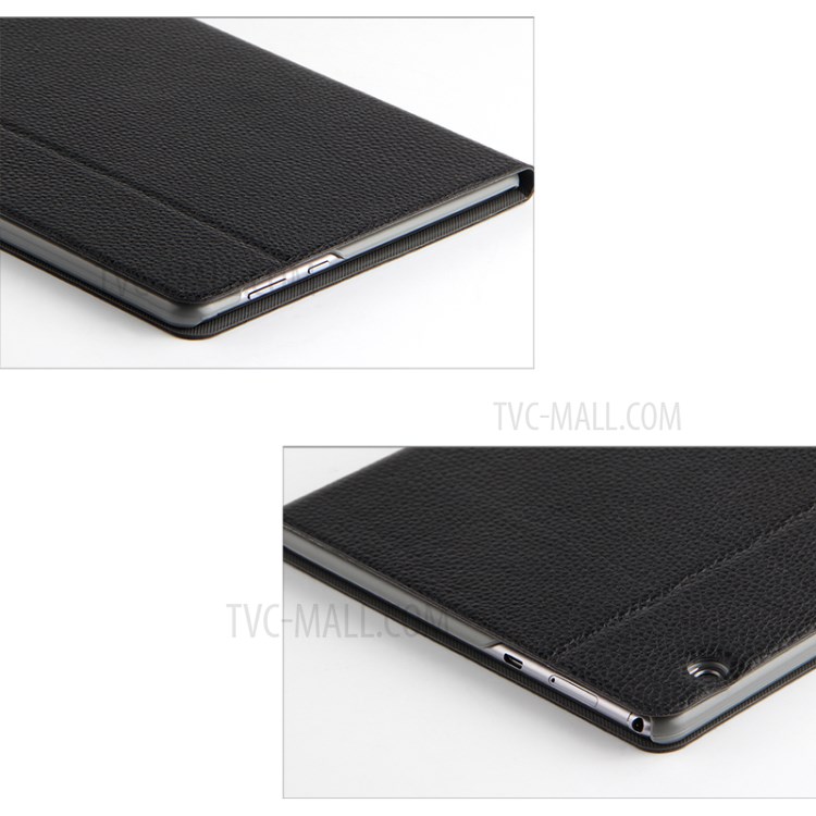 Top Layer Cowhide Leather Stand Case for Honor Play Pad 5 10.1-inch-6