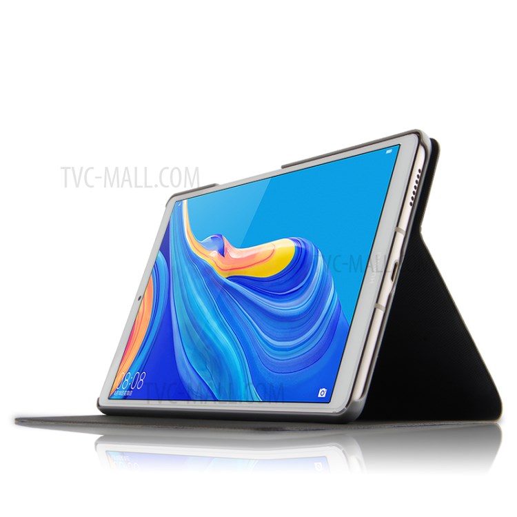 Tableta De La Cubierta De Cuero De Vaca Genuino Superior Para Huawei MediaPad M6 8,4 Pulgadas-3