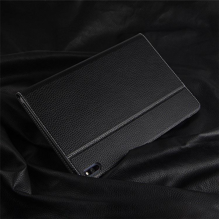 Top Genuine Cowhide Leather Tablet Case for Huawei MatePad Pro-10