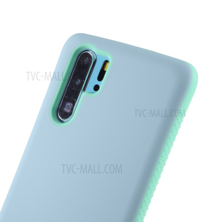 IFACE Série PC MALL Macaron TPU Téléphone Cellulaire Pour P30 Pro Huawei - Bleu / Cyan-4