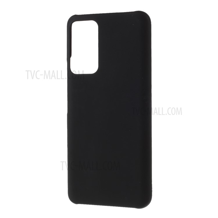 Rubberized Hard PC Back Case for Honor X10 5G - Black-2