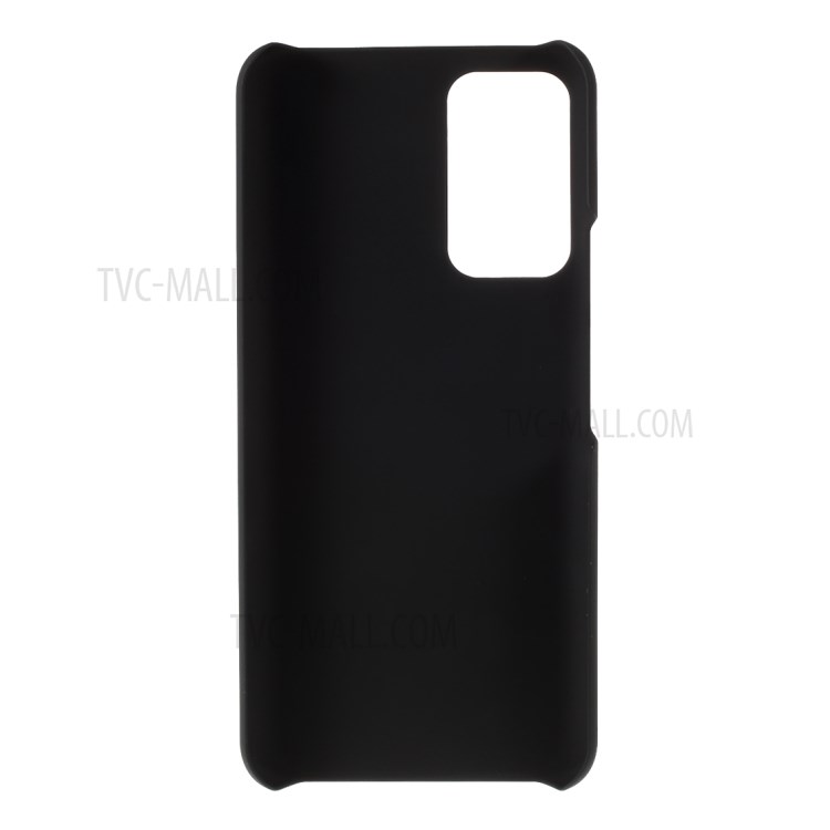 Rubberized Hard PC Back Case for Honor X10 5G - Black-3
