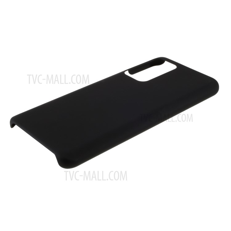 Rubberized Hard PC Back Case for Honor X10 5G - Black-4