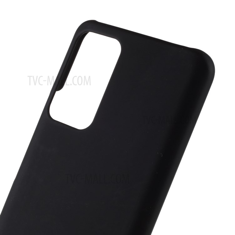 Rubberized Hard PC Back Case for Honor X10 5G - Black-7