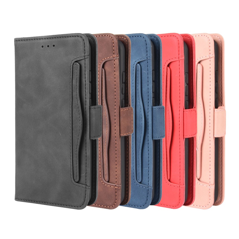 PU Leather with Multiple Card Slots Cover for Huawei Nova Lite 3+/P Smart 2020 - Black-13