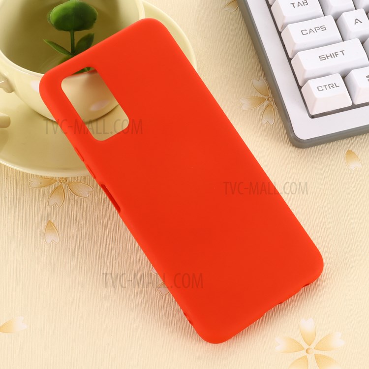 Cas Liquide Arrière Élégant En Silicone Pour L'honneur X10 5G - Rouge-5