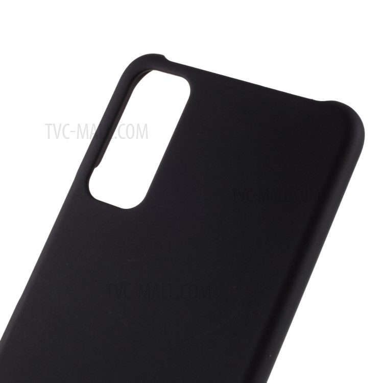 Glossy Plastic Mobile Phone Case Hard Cover for Huawei Enjoy Z 5G - Black-4