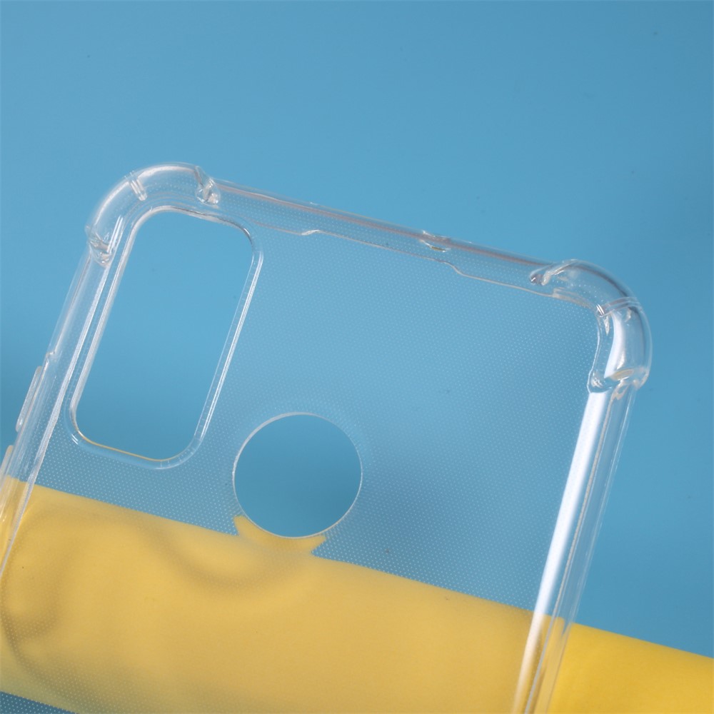Gota Caso Da Tampa TPU Claro Resistente Para Huawei P SMART 2020-3